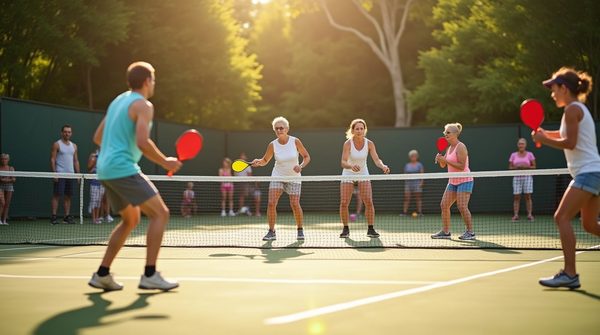 Pickleball : le sport de raquette qui dynamise les terrains